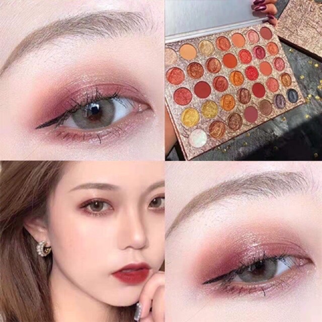 พร้อมส่ง-อายแชโดว์-พาเลท-35สี-แถมฟรี-ที่ทาตา-ไม่เก็บปลายทาง-พร้อมโอนค่อยสั่ง