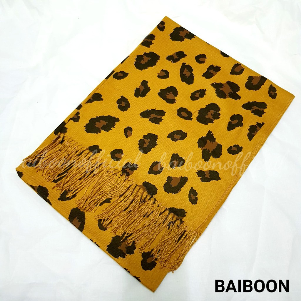 baiboon-ผ้าคลุมcashmere-ผ้าคลุมเนื้อนิ่ม-ลายฮิตมาก-นิ่มสุดๆ-จำนวนจำกัด