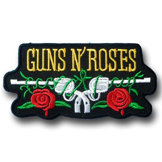 ภาพหน้าปกสินค้าอาร์มติดเสื้อ อาร์ม ตัวรีด วงดนตรี วงร๊อค เฮฟวี่เมทัล โลโก้ วง Guns N Roses  กันแอนด์โรส  สำหรับตกแต่งเสื้อผ้า ที่เกี่ยวข้อง