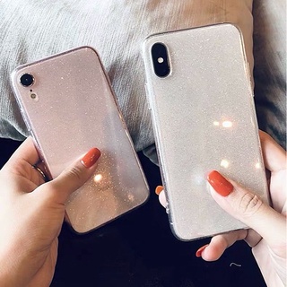 เคสใสกากเพชร รุ่น oppo A52020 A92020 A3s A37 A5s A7 R9s A1k F9 F11pro reno2 relame5 C3 S1 y12 y17 y91i v11 v11i v15pro