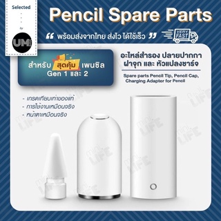 ภาพหน้าปกสินค้าหัวปากกา หัวปากกาไอแพด หัวปากกาสำรอง Pencil Tips สำหรับรุ่นปากกา 1 / 2 ปลอกปากกา อะไหล่ปากกา Pencil Nib Pencil Tip ซึ่งคุณอาจชอบสินค้านี้