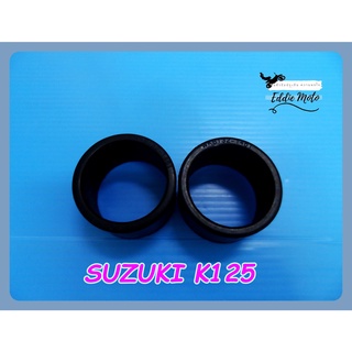 EXHAUST HEADER RUBBER "BLACK" SET for SUZUKI K125 (2 PCS.) // ยางคอท่อไอเสีย สินค้าคุณภาพดี