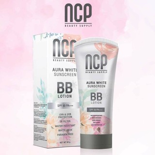 NCP บีบีทาตัว ออร่าไวท์BB Aura White spf50pa+++