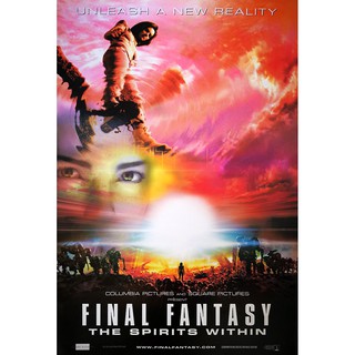 โปสเตอร์ หนัง ไฟนอลแฟนตาซี Final Fantasy The Spirits Within 2001 POSTER 24”x35” Inch