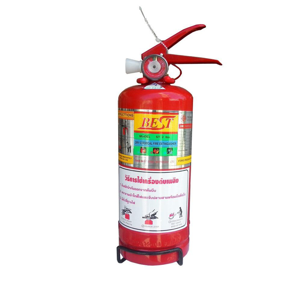 best-ถังดับ-เพลิง-2-lbs-dry-chemical-fire-extinguisher-red-แดง