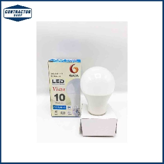 หลอดไฟ LED Bulb Gata กาต้า ขั้ว E 27 Daylight เดย์ไลท์ ขนาด 10W.