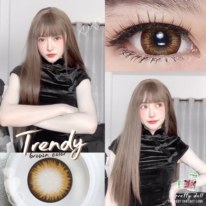 บิ๊กอายส์treandy-cesstnut-brown-รุ่นน้ำตาล