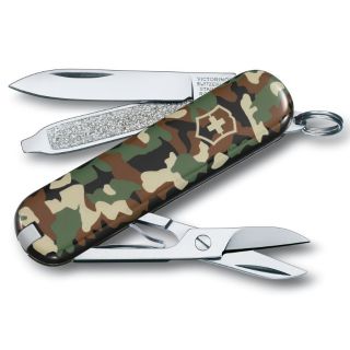 [GENUINE] Victorinox Classic SD, CAMOUFLAGE Handles (0.6223.94) ลายพลาง ของใหม่ ของแท้