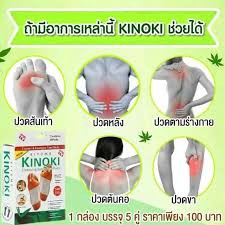 kinoki-แผ่นแปะเท้า-กำจัดสารพิษ-cleansing-detox-foot-pads