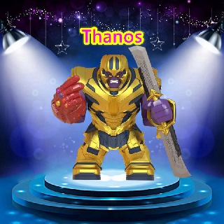 บล็อคตัวต่อ Infinity Gauntlet Iron Man Thor Hulk Marvel Endgame ของเล่นสําหรับเด็ก ของขวัญวันเกิด