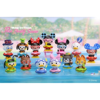 Mickey and friend Pool party series × Popmart (พร้อมส่ง)