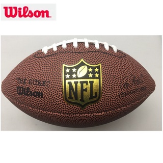 Wilson 1631 NFL Rugby American ลูกรักบี้ หนัง PU ขนาด 3 สําหรับฝึกซ้อมฟุตบอล