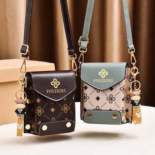 【พร้อมส่ง】กระเป๋าใส่มือถือ✖▨✐ ใหม่สไตล์เกาหลีสดและทันสมัย ย้อนยุค กระเป๋าสะพายข้างมินิ