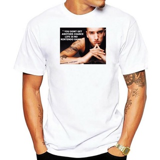 เสื้อยืดผ้าฝ้ายพิมพ์ลายขายดี เสื้อยืด พิมพ์ลาย Eminem London UK M48 เหมาะกับของขวัญ สําหรับผู้ชาย และผู้หญิง