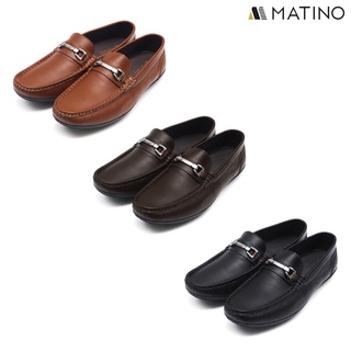 ภาพหน้าปกสินค้าMATINO SHOES รองเท้าชายหนังแท้ รุ่น MC/S 2205 BLACK/BROWN/TAN ที่เกี่ยวข้อง