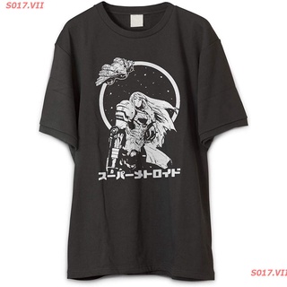 【hot sale】S017.VII 2022 Metroidเสื้อยืดแขนสั้น Revel Shore Japanese Samus Metroid Inspired Interstellar Grunge Shirt Met