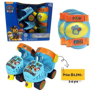 PAW Patrol Kids Roller Skate with Elbow Pads - Blue