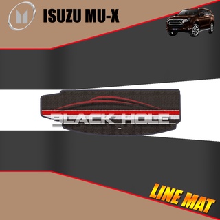 Isuzu MU-X ปี 2021 - ปีปัจจุบัน Blackhole Trap Line Mat Edge (Trunk ที่เก็บสัมภาระท้ายรถ)