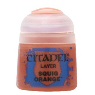 Citadel : LAYER: SQUIG ORANGE (12ML) สีอะคริลิคสำหรับทาโมเดล