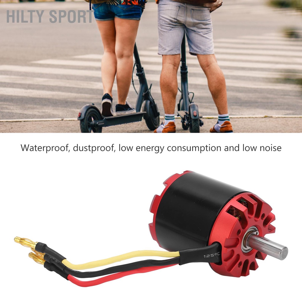 hilty-sport-5065-มอเตอร์ไร้เซนเซอร์-พลังงานสูง-270kv-6480-9600rpm-สําหรับสกูตเตอร์ไฟฟ้า-4-ล้อ