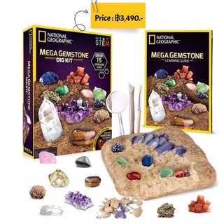 National Geographic Mega Gemstone dig kit