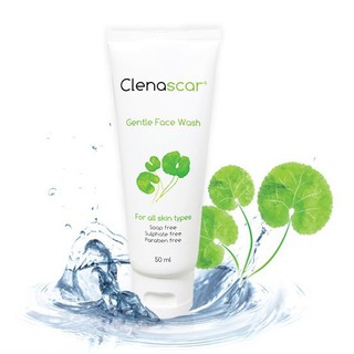 สินค้า Clenascar gentle face wash 50 ml