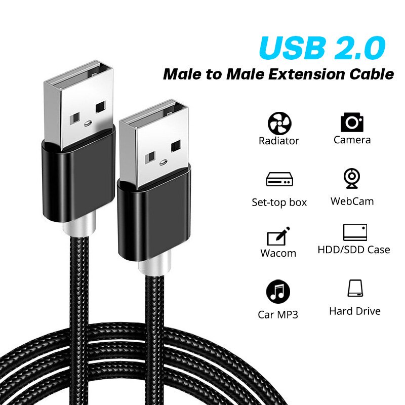 สายเคเบิ้ล-usb-usb-a-to-usb-a-สําหรับฮาร์ดดิสก์แล็ปท็อปสายเคเบิ้ล-usb