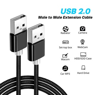 สายเคเบิ้ล Usb Usb A To Usb A สําหรับฮาร์ดดิสก์แล็ปท็อปสายเคเบิ้ล Usb