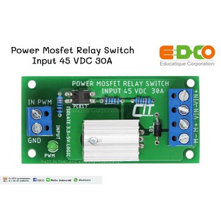 Power Mosfet Relay Switch Input 45 VDC 30A