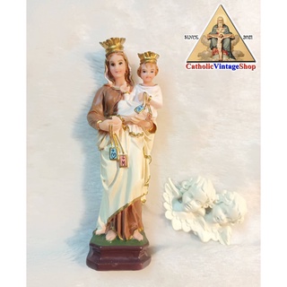 รูปปั้น พระแม่มารีย์ พระแม่มารีย์สายจำพวก Virgin Mary คาทอลิก คริสต์ Catholic Statue Figurine religion Carmel