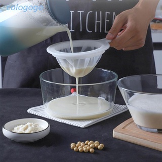 COLO  Reusable 100/200/400 Super Fine Mesh Sieve Strainer Colander with Handle for Honey Juice Tea Soymilk Coffee Filter