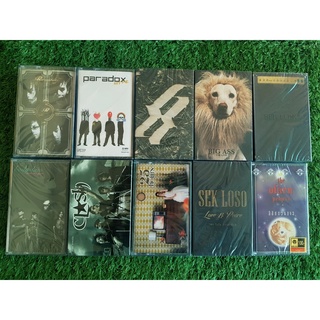 เทปเพลง (ใหม่มือ 1) Retrospect , Bodyslam , PARADOX,CLASH ,25 Hours