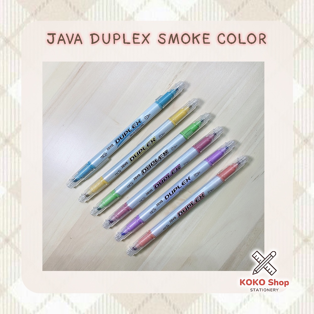 Java Duplex Mild Smoke Colors Twin Head -- จาวา ดูเพล็กซ์ มายด์ สโมก ...