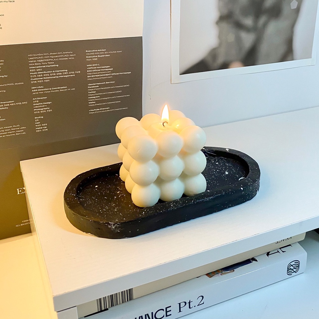 เทียนลูกบาศก์-เทียนหอมไขถั่วเหลือง-cube-candles