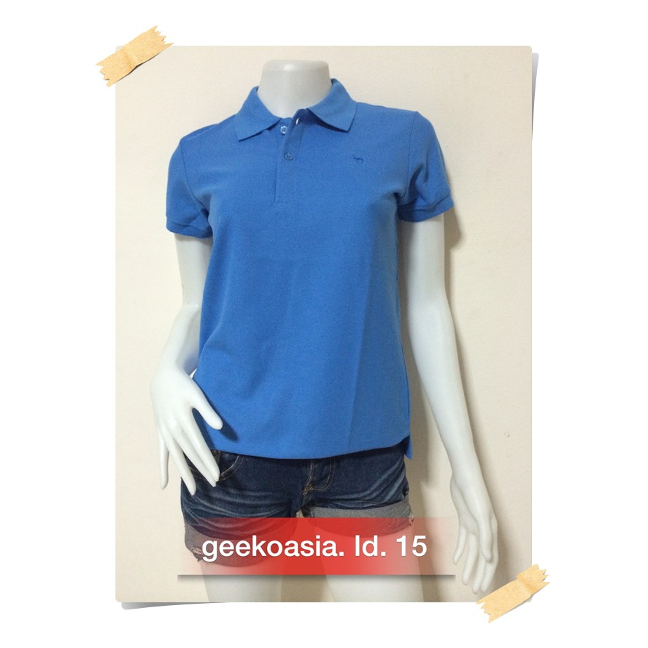 เสื้อโปโล-geeko-ตรากวาง-สีฟ้าคราม