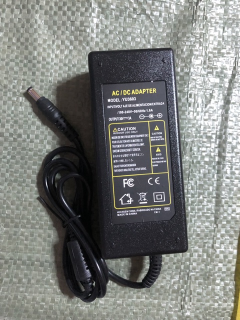 อแดปเตอร์แปลงไฟdc36v-3a-พร้อมสายเสียบไฟบ้านacคอม