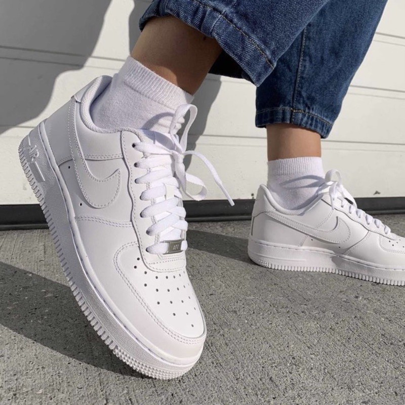 nike air force 1 white youth 7