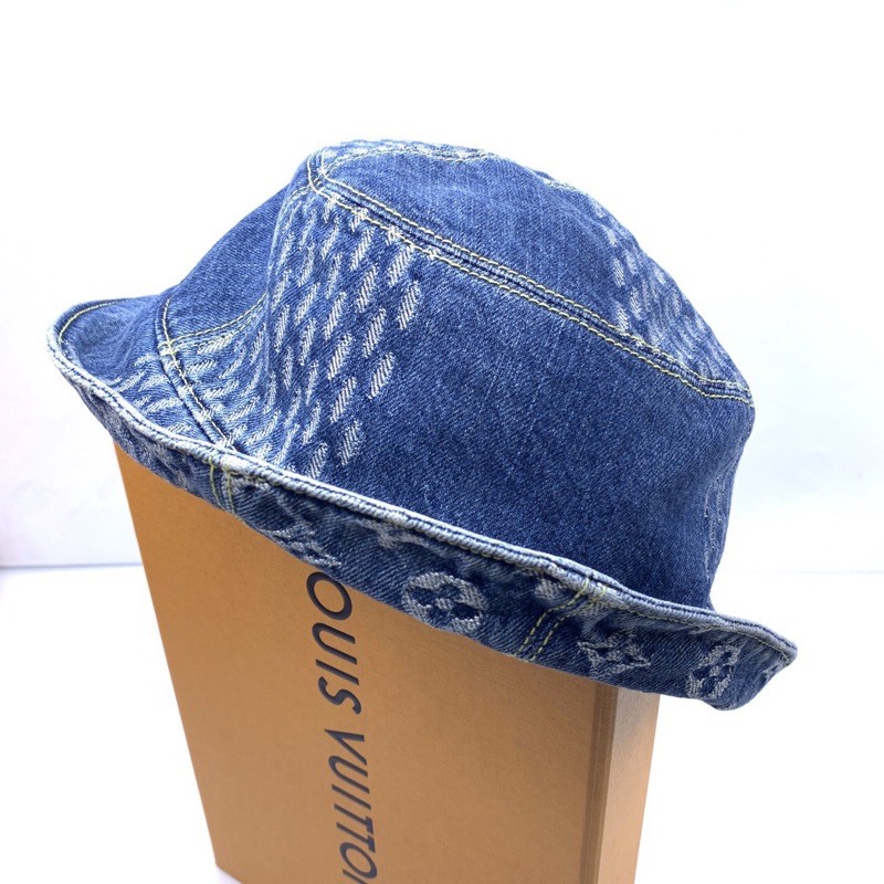 lv-bucket-hat-size-58-อุปกรณ์-ป้าย-ถุงกระดาษ