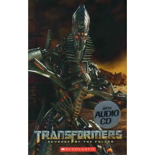 DKTODAY หนังสือ SCHOLASTIC READER 2:TRANSFORMERS:REVENGE OF THE FALLEN+CD