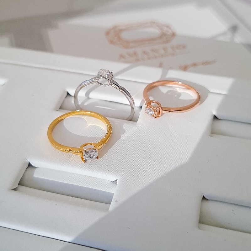 แหวนเพชรแท้เม็ดเดี่ยว-8ตังค์-amantio-diamond-e-color-ตัวเรือน18k-เพชรแท้ทองแท้