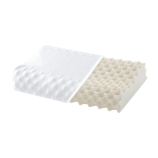 Solomon mattress หมอนยางพารา 7 โซน ธรรมชาติ 100% 1 ใบ สีขาว