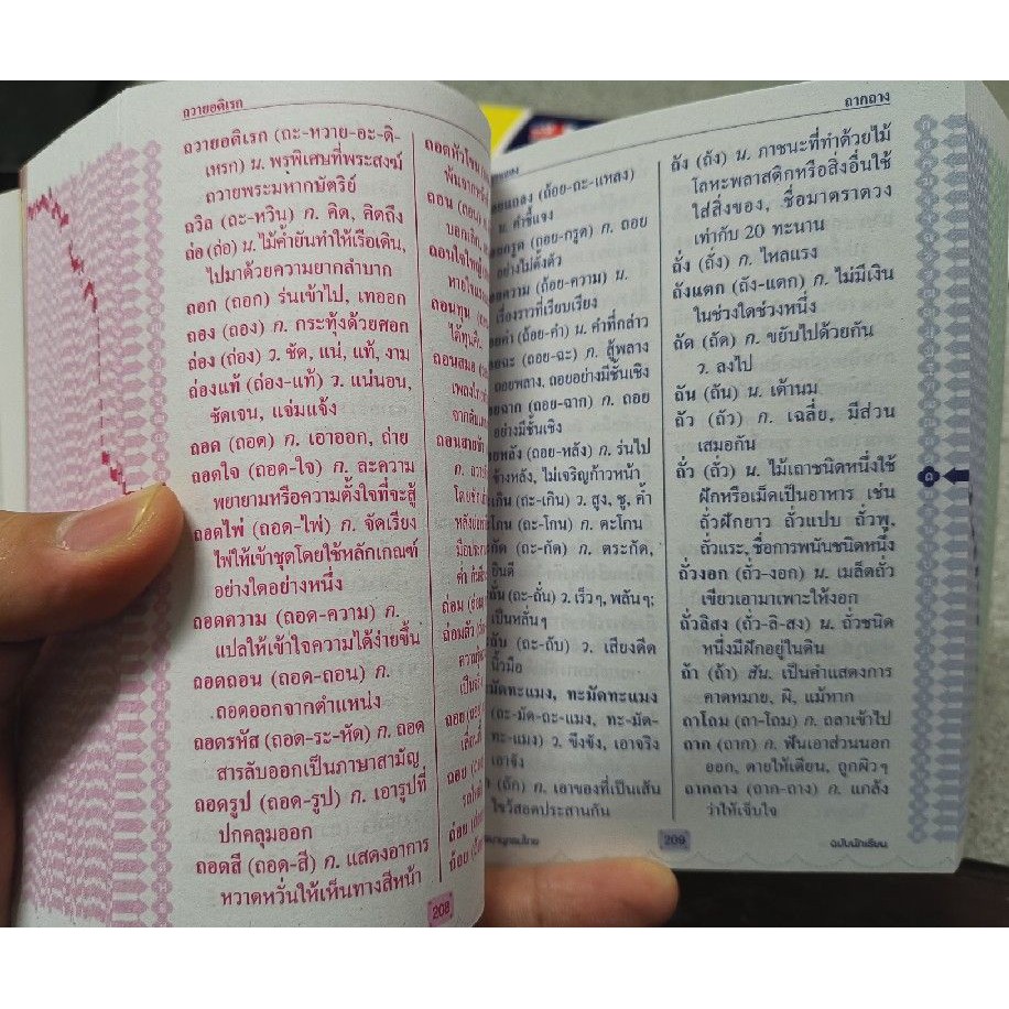 ภาพสินค้าพจนานุกรมไทย ฉบับนักเรียน15,000คำ80บ.(3949) จากร้าน ployrymongkonthong บน Shopee ภาพที่ 3