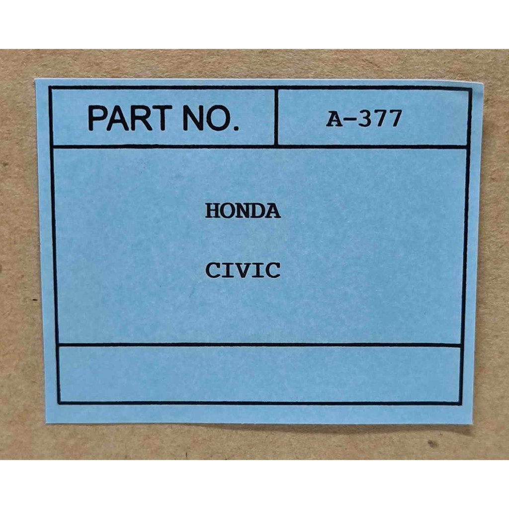 ผ้าเบรคหน้า-ผ้าดิสเบรคหน้า-honda-civic-ปี-1996-มี-abs-1-6-ตาเล็ก-รหัส-a-377