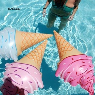 ภาพหน้าปกสินค้า☀️🌴TBB_Swimming Pool Float Water Swim Ring Ice Cream Shaped Inflatable Play Game Toy ซึ่งคุณอาจชอบสินค้านี้