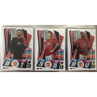 2020-21 Topps UEFA Champions League Match Attax Cards Manchester United