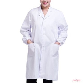 สินค้า เสื้อโค้ทแฟนซี สีขาว สําหรับหมอ หมอ โรงพยาบาล นักวิทยาศาสตร์ โรงเรียน เครื่องแต่งกาย สําหรับนักเรียน ผู้ใหญ่
