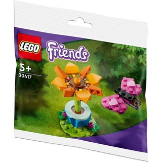 Lego 30417 ถุงโพลีแบ็ก ลายผีเสื้อ ดอกไม้ สวน (เพื่อน)