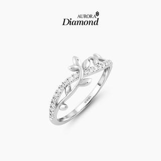 Aurora Diamond แหวนเพชรแถว Hope Ring Collection (White Gold)