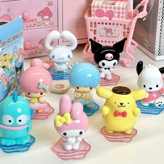 Sanrio Back Friends miniso miniso กล่องปริศนา คุโรมิ ชูหยู หูใหญ่ พุดดิ้ง สุนัข