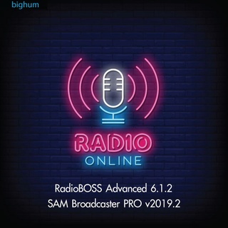 ภาพหน้าปกสินค้าโปรแกรมทำวิทยุออนไลน์ จัดรายการวิทยุ Radioboss | Sam Broadcaster ที่เกี่ยวข้อง